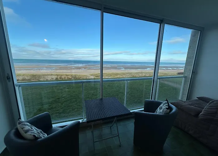 Varaville: Face A La Avec Loggia Et Parking Prive, 4 Pers. - Fr-1-487-306 Апартаменты